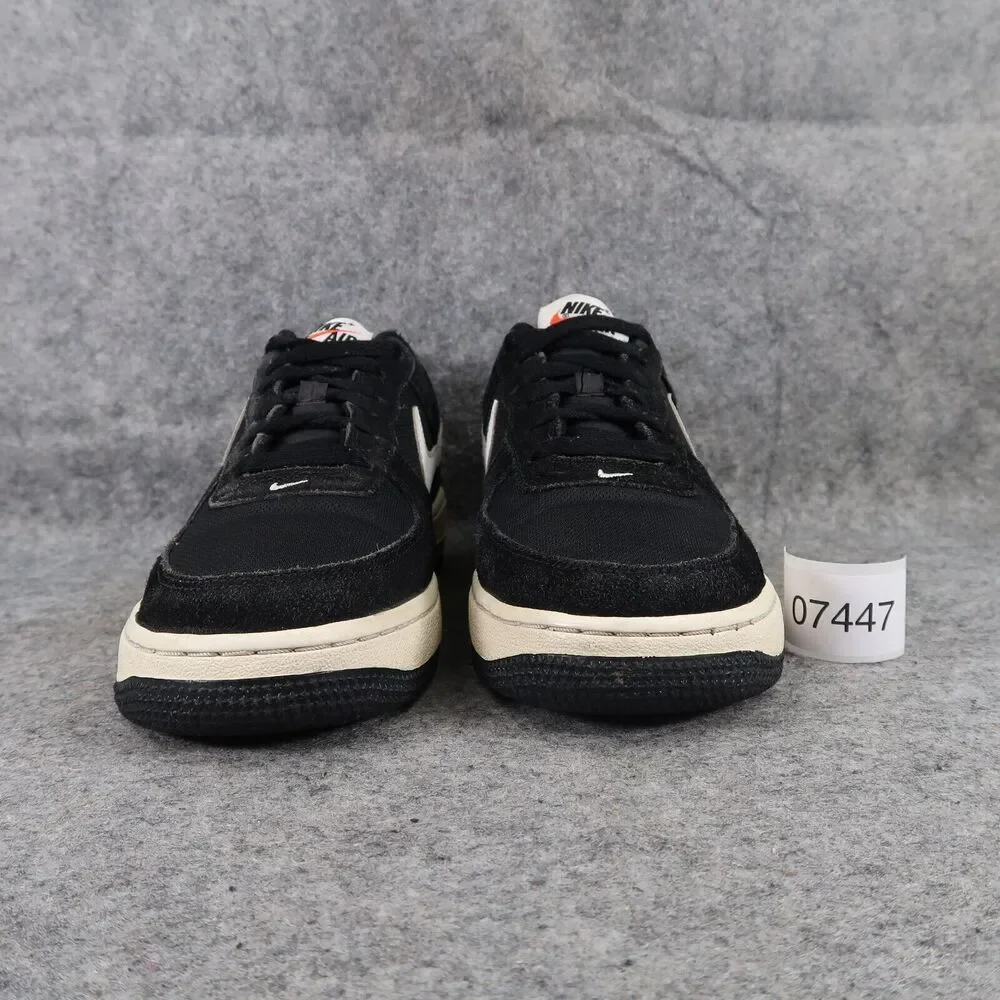Nike Shoes Youth 5.5 Sneakers Air Force 1 Lifestyle Active Casual Leather Black